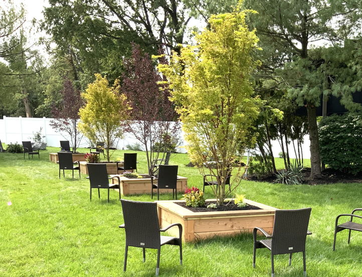 Outdoor space at Cornerstone