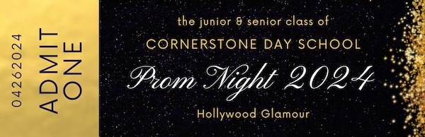 Ticket to Cornerstone Day School Prom Night 2024