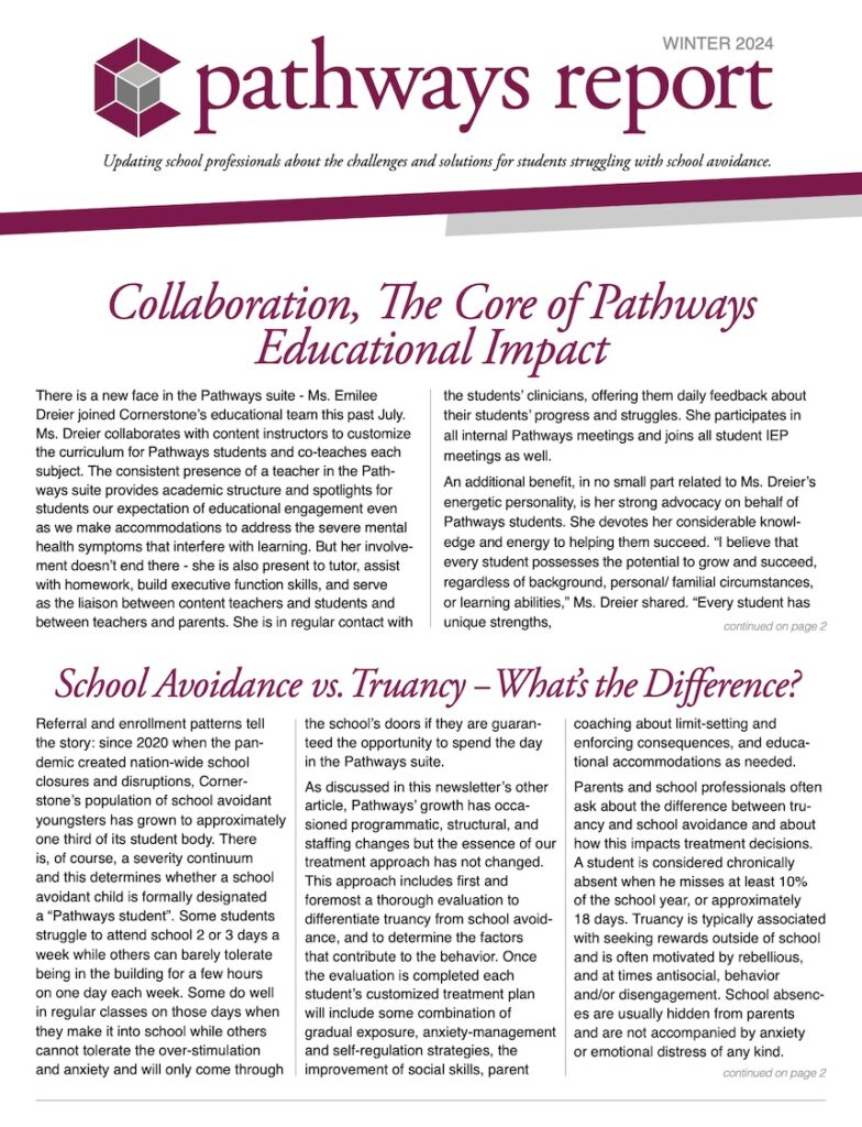 Pathways Report front page headlines
